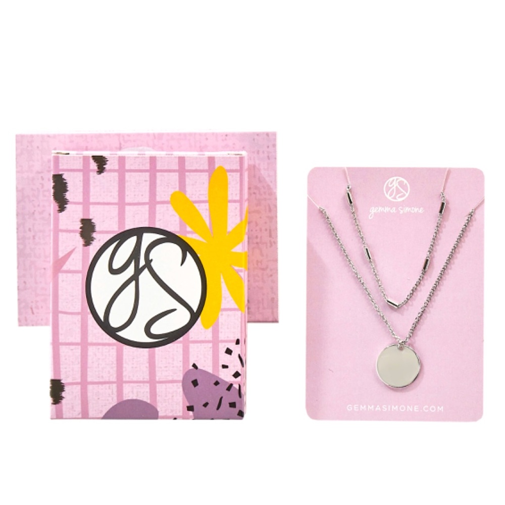 Gemma Simone Presley Two
Necklace Layering Set